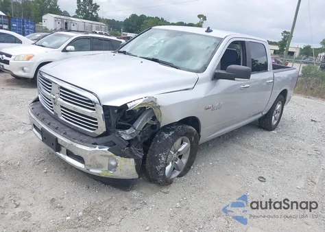 2016 Ram 1500 Big Horn z USA, uszkodzony, nr VIN 3C6RR7LT7GG276443